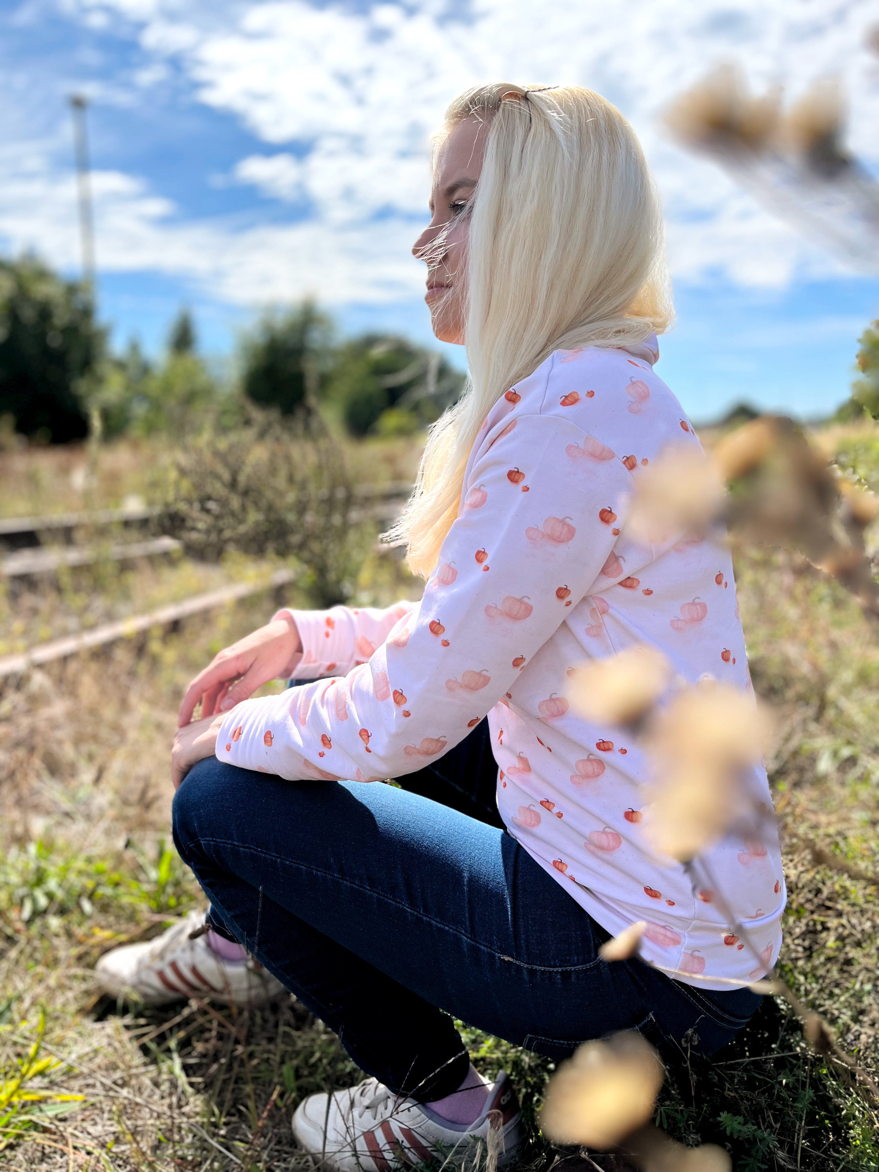 Kleiner Aquarell Kürbis Eigenproduktion Dauervorbestellung